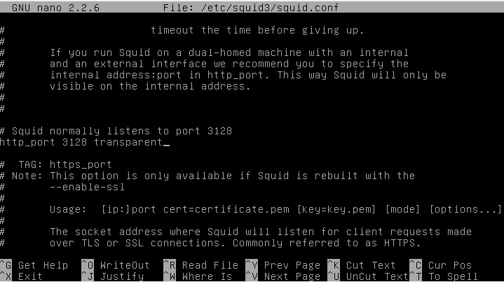 Squid Linux. 3 Proxy Linux. Internal address